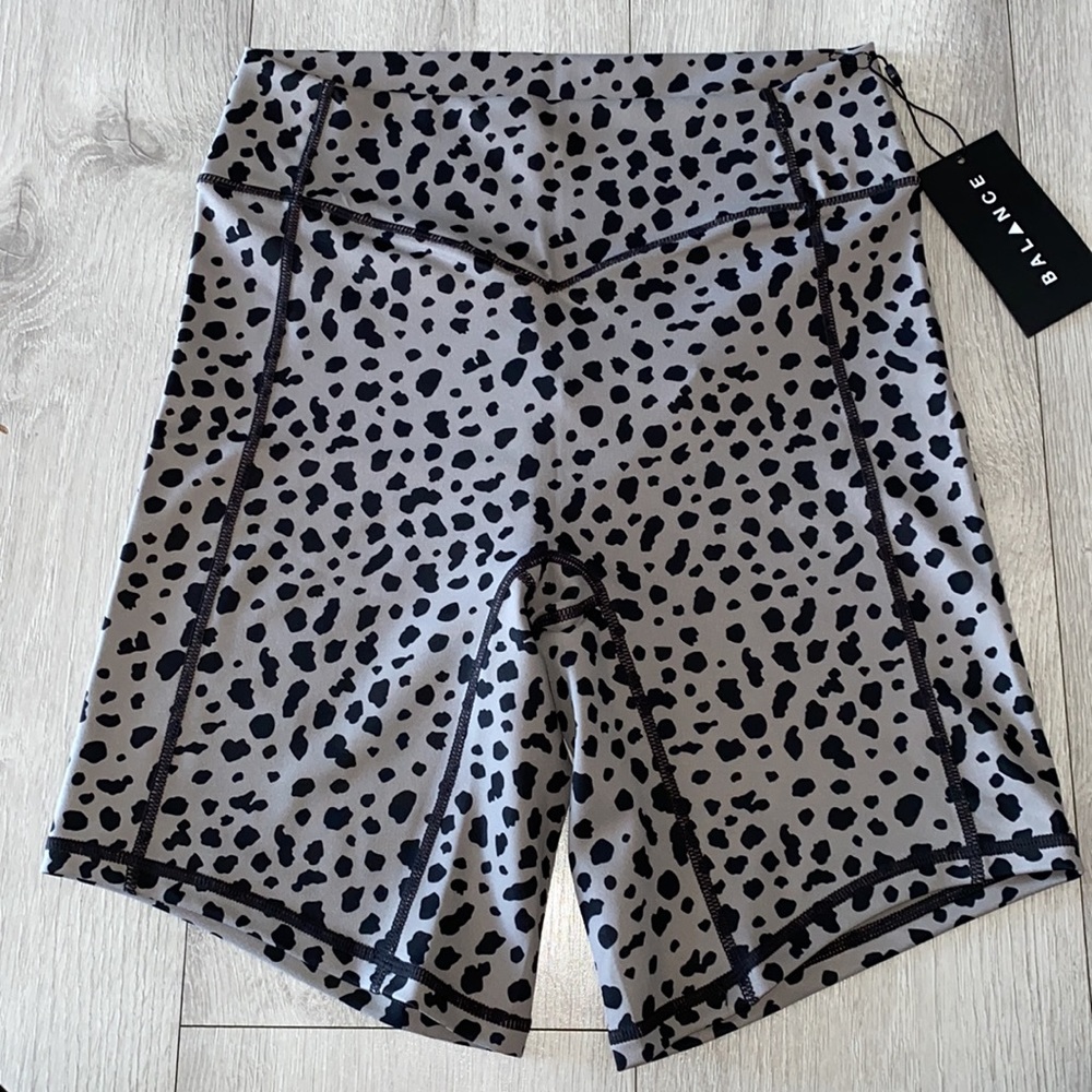 Balance Athletica Gray and Black Athletic Shorts